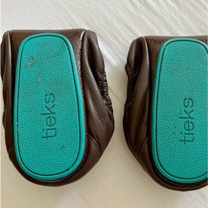 Tieks - chocolate brown. Size 11